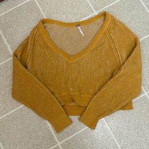 Cropped sweater